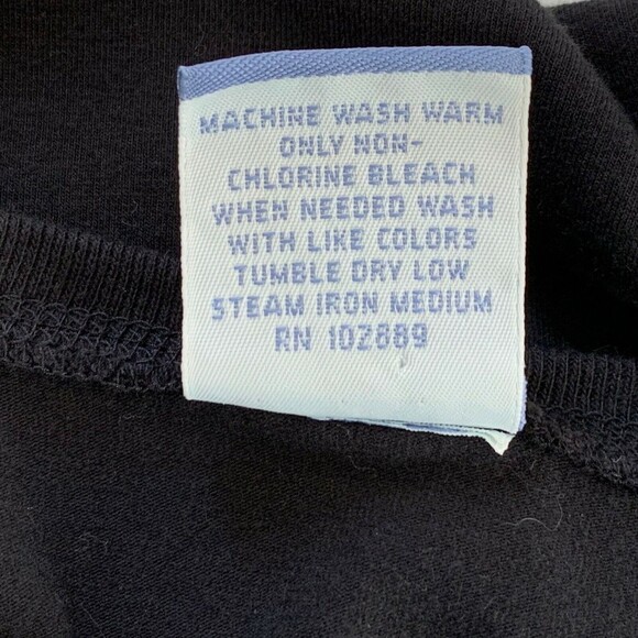 Westbound Knit Top Women 1X V-neckline Short Sleeve Black Basic - Picture 5 of 5